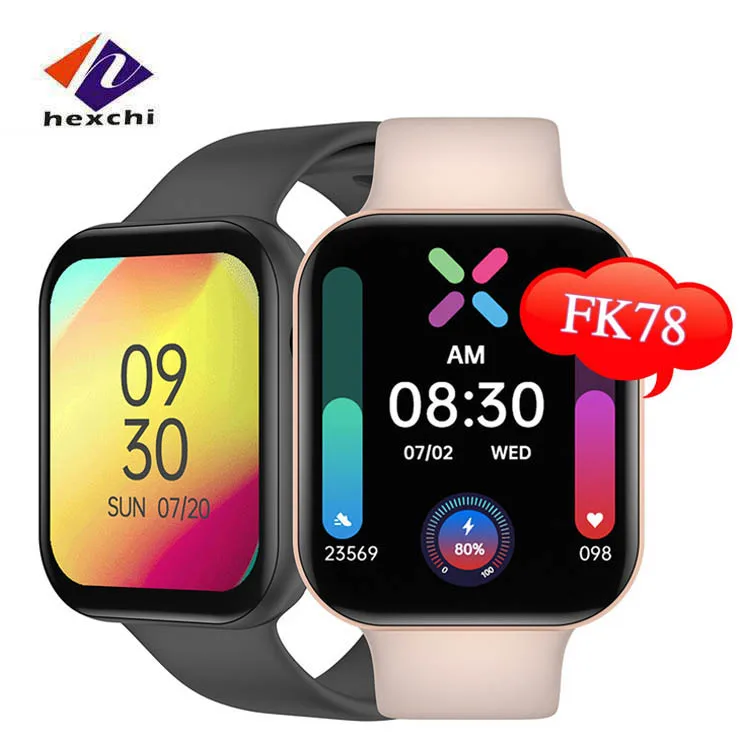 

New Smart watch FK78 1.78inch HD Health Partner Smart Sport Strong Battery life Precise HT99 FK78 smartwatch for android