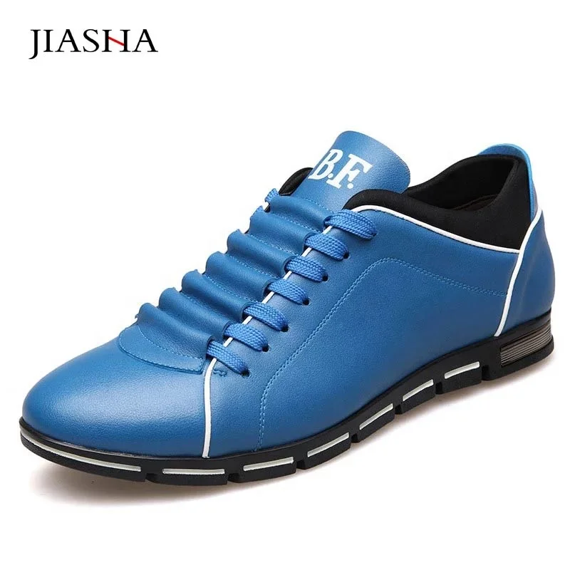 

Sports shoes for men 2022 fashionable high-quality leather casual shoes for men XL 36-48 spring and autumn lace-up business shoe, Picture