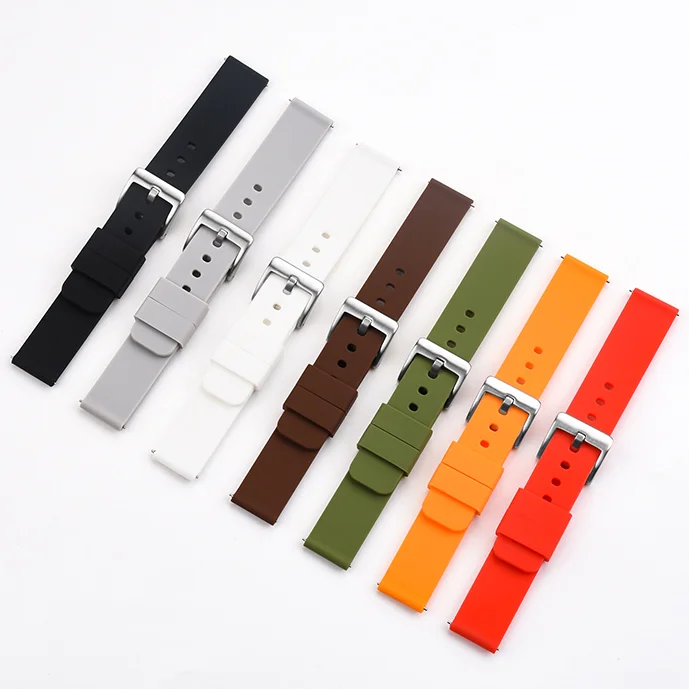 

Wholesale Quick Release Rubber Watch Strap Custom Watch Bands