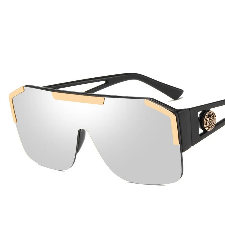 

2021 New Beautiful Cool One Lens Lion Head Sunshades Sunglasses Sun Glasses