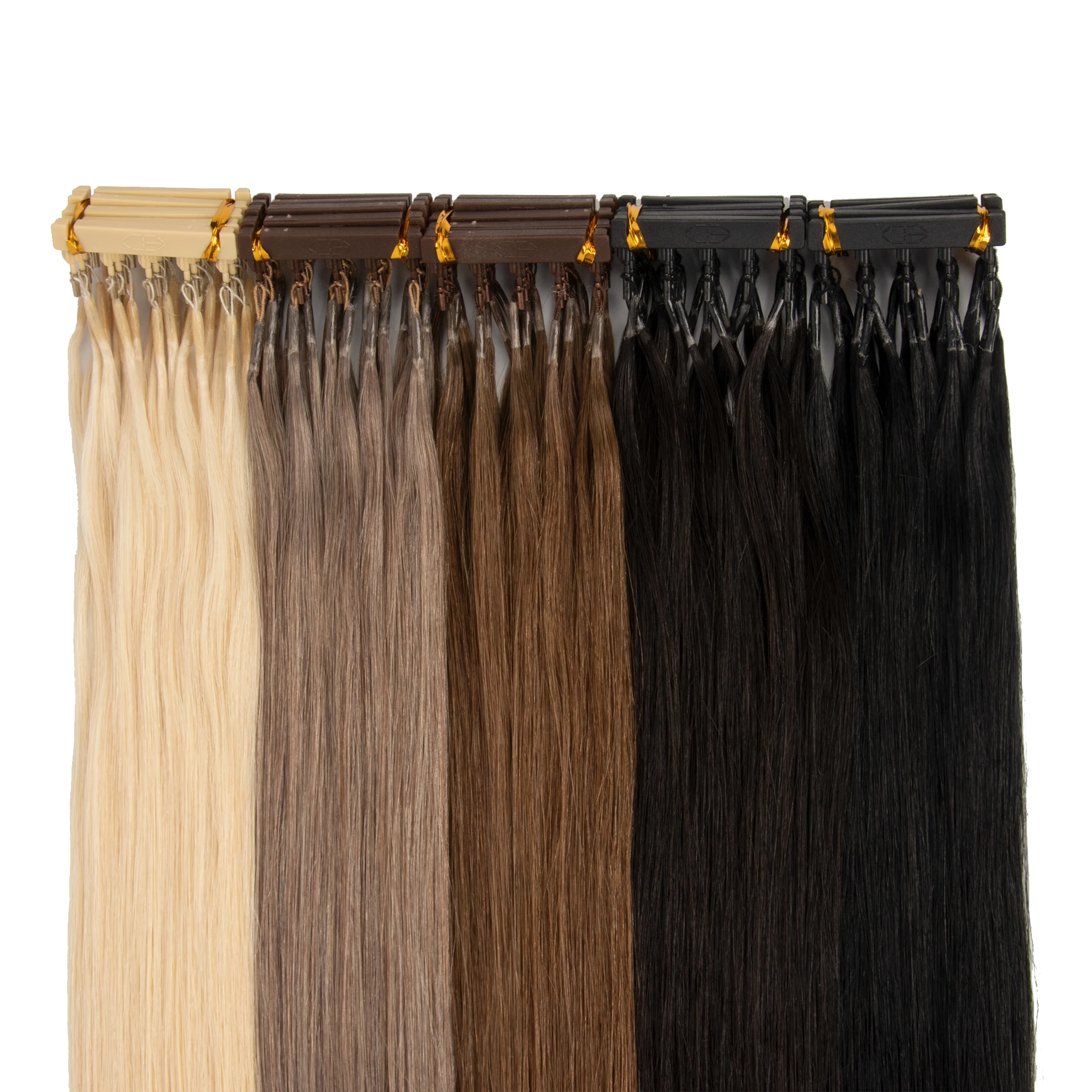 New 2nd Generation Raw Russian 6d Hair Extensions 100% Natural Human Second 6d Hair Extensions