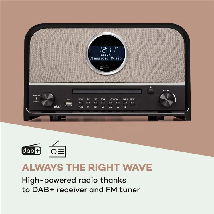 Cheap Antique Look Portable Miniature Dab Fm Analog Radio With Mp3