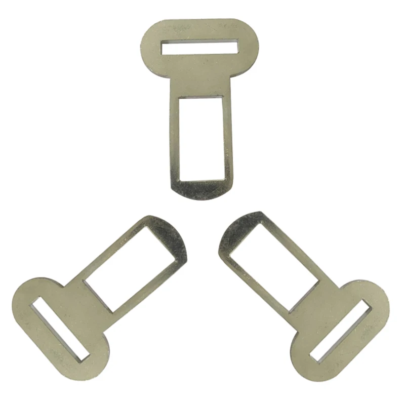 

OEM ODM Custom stainless steel car seat belt buckle metal belt buckle
