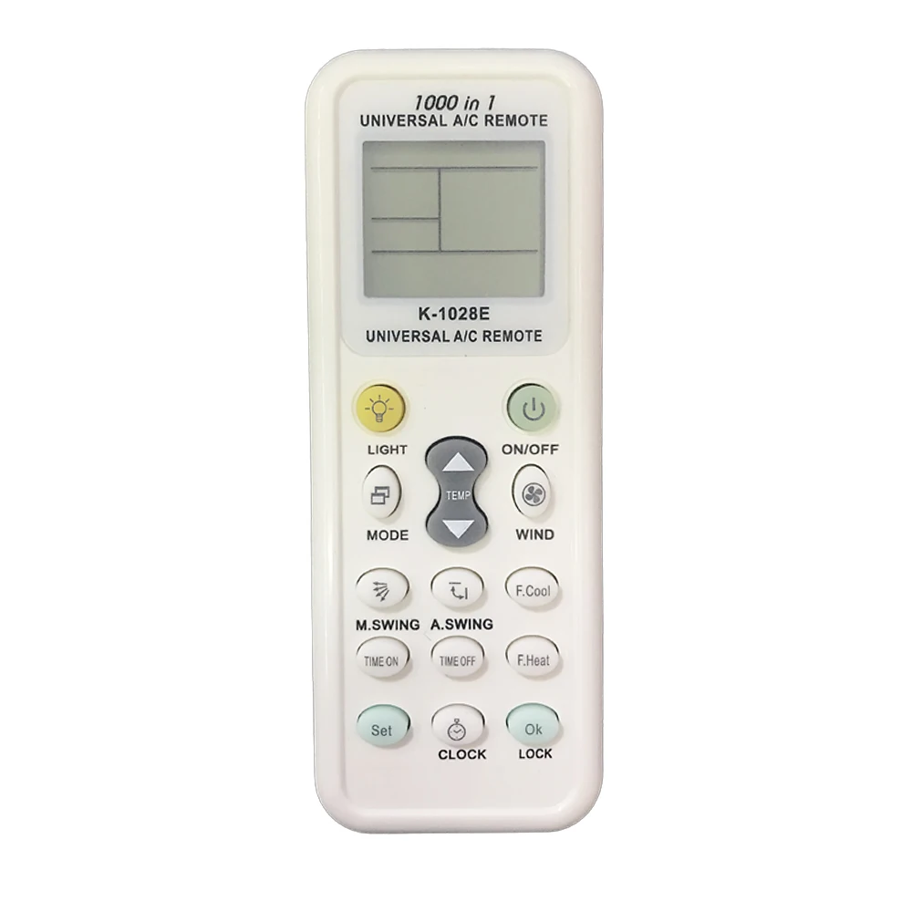 

universal 1000 in 1switch remote control for air conditioner K-1028E for CHUNGHOP Air condition remote controller, White