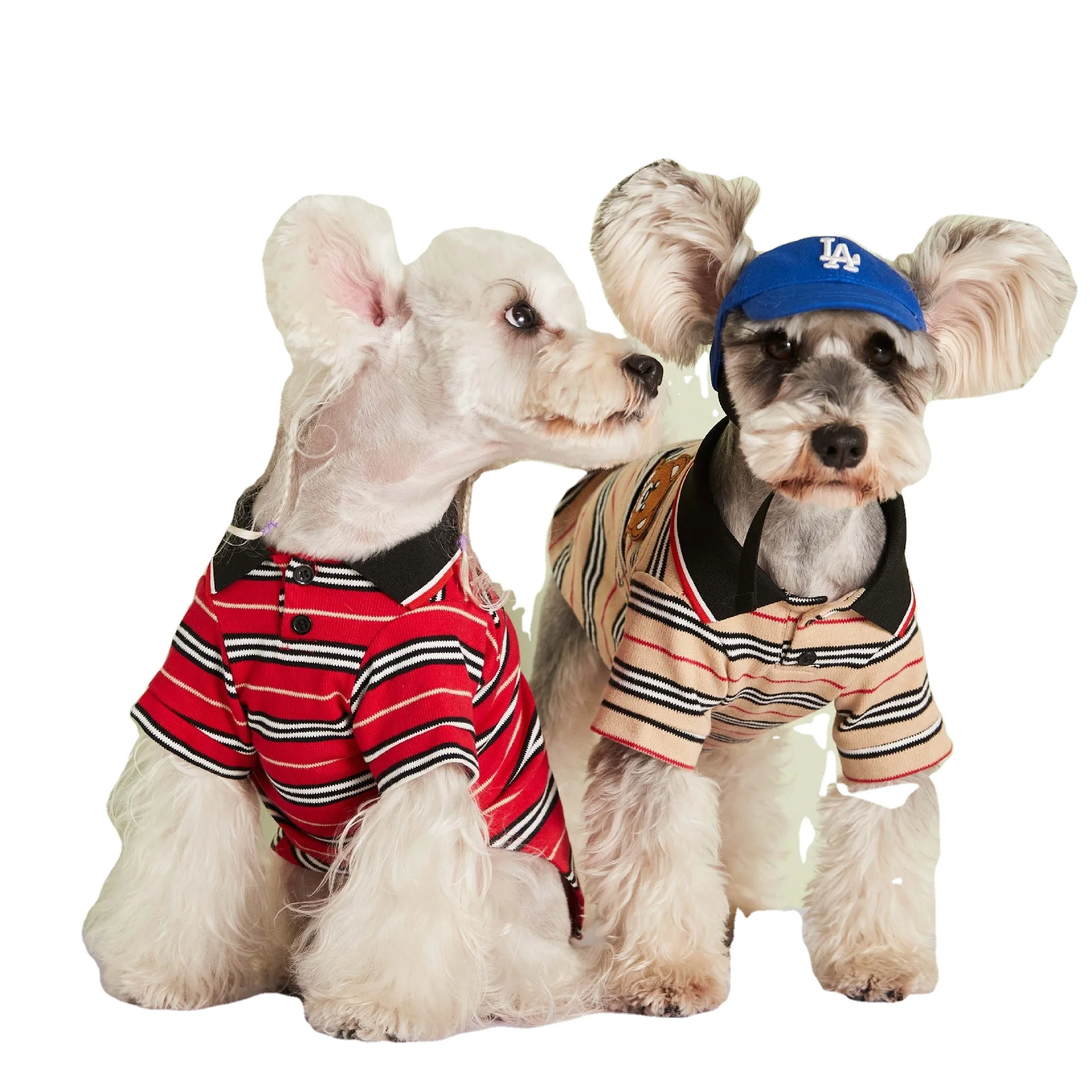 

Hot Selling Wholesale Custom Pet T-shirt Teddy Polo Dog Shirt Cotton Dogs Clothes