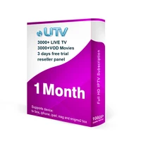 

Premium iptv 1 year subscription Xtream codes iptv reseller panel