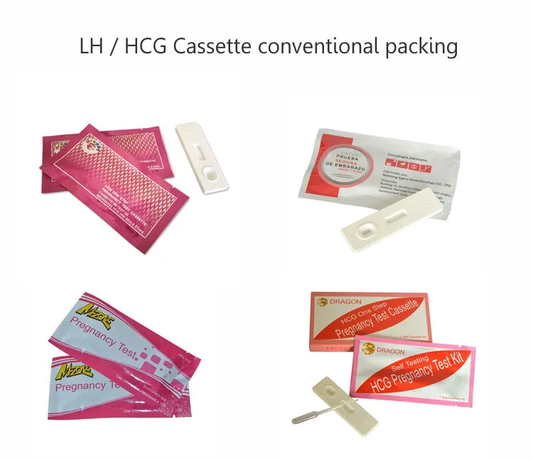 
rapid hcg pregnancy test kit cassette 3.0mm 