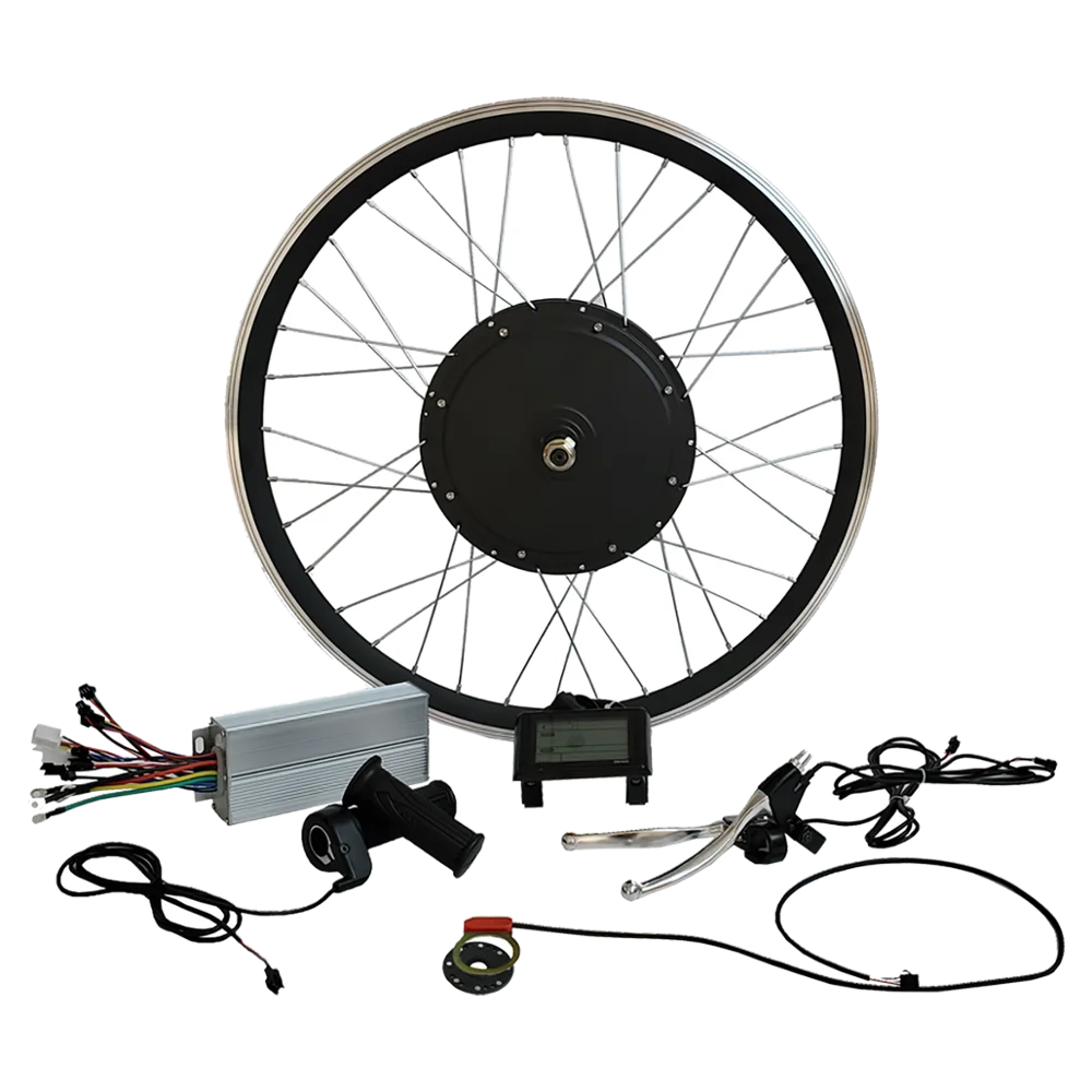 

Ce 48v 1000W Electric Bike Hub Motor Kit with LCD Display, Black