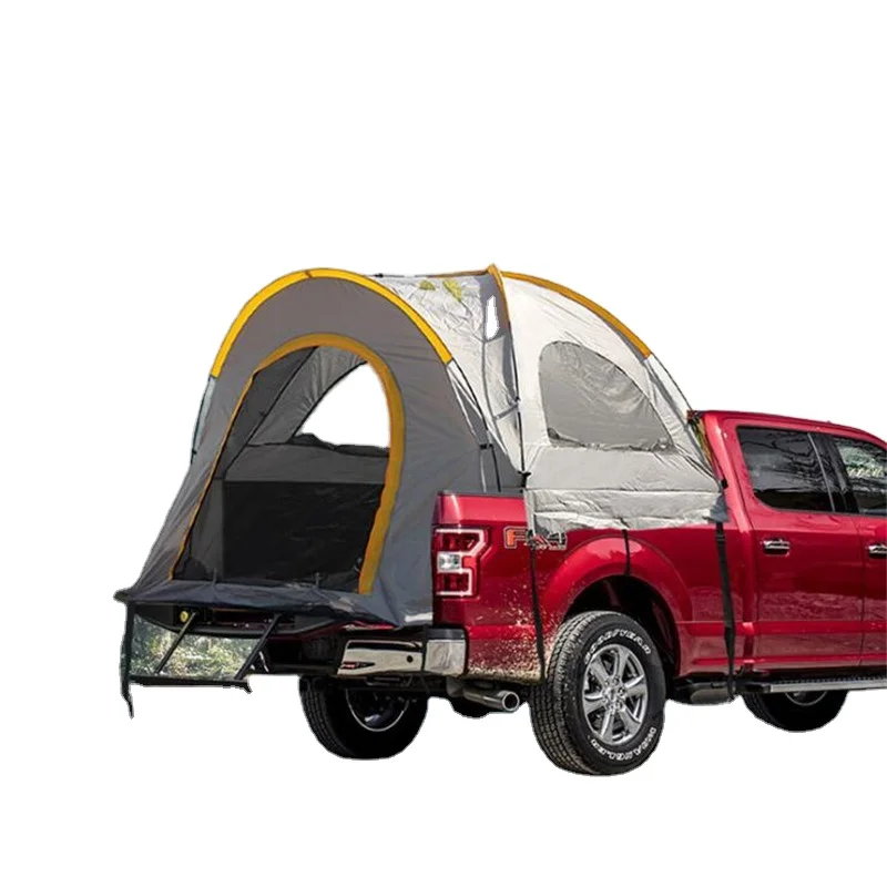 

The new outdoor camping travel car tent, oversized waterproof outdoor camping pickup tent fishing tent
