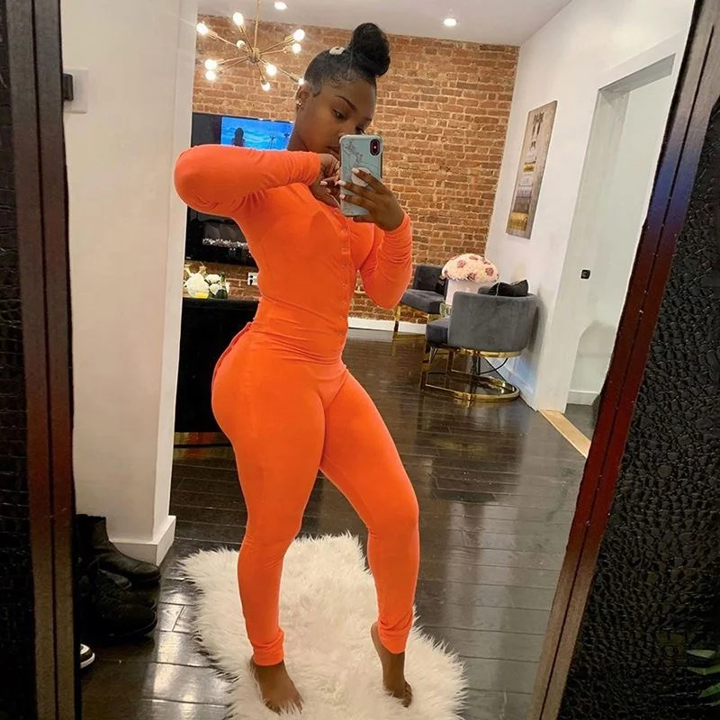 

High quality long sleeve pajamas with butt flap adult onesie for women