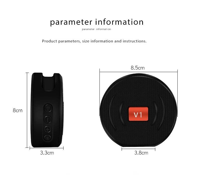 2020 Outdoor portable colorful led speakers wholesale waterproof Wireless stereo bluetooth Speaker Outdoor With LED Light - ANKUX.COM