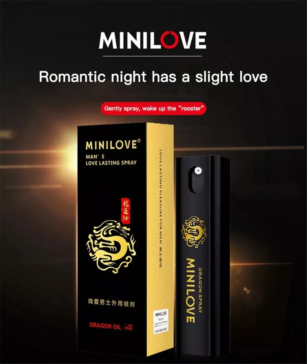 Minilove God Oil Male Delay Spray Big Dick Erection Spray For Men 