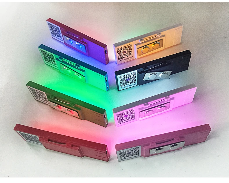 Iledshow B1248 Mini Led Running Message Display Led Name Badge Moving