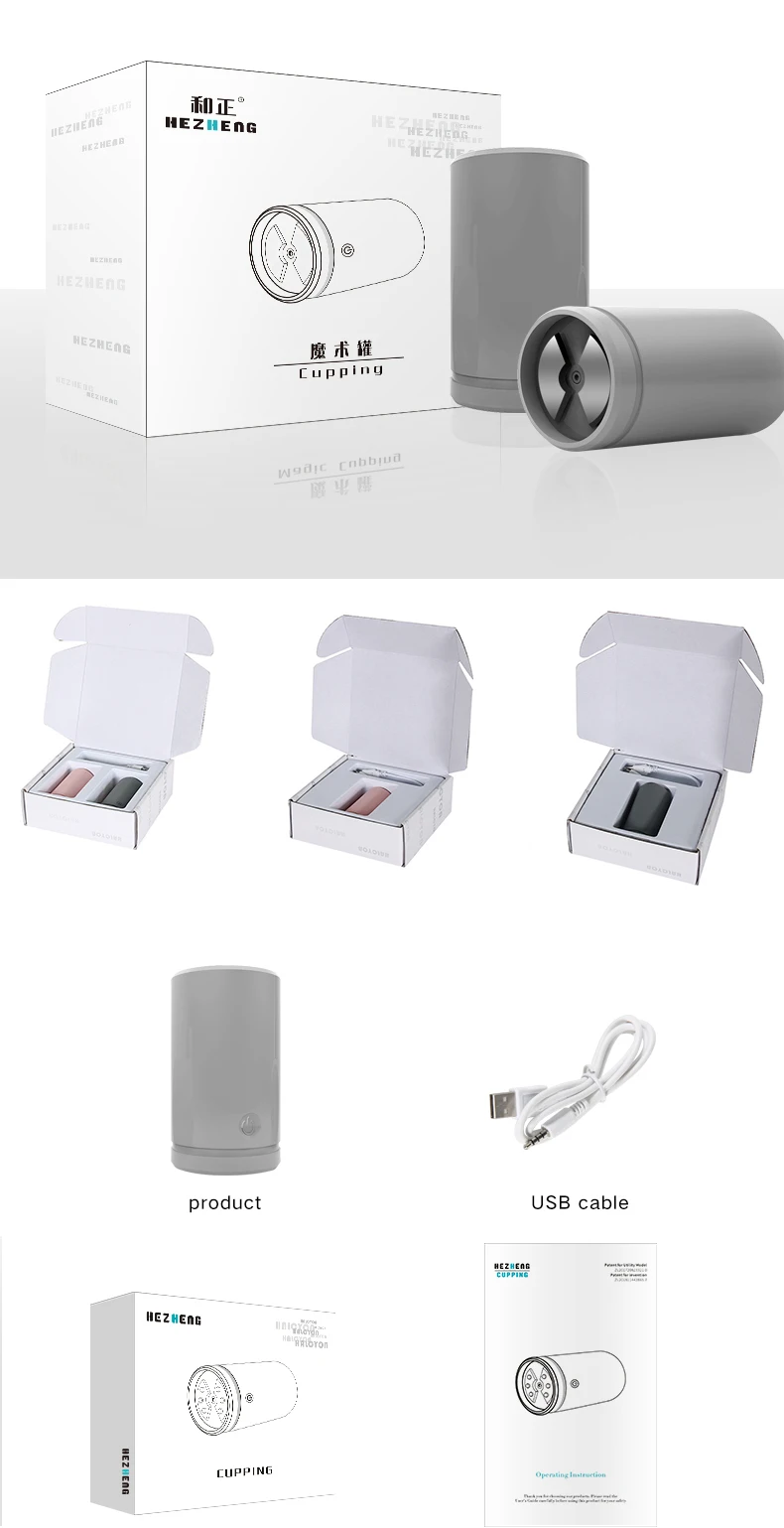 2024 Best Selling Products Chinese Smart Vacuum Cupping Therapy Massager Portable Vacuum Therapy Suction Cupping with CE ROHS