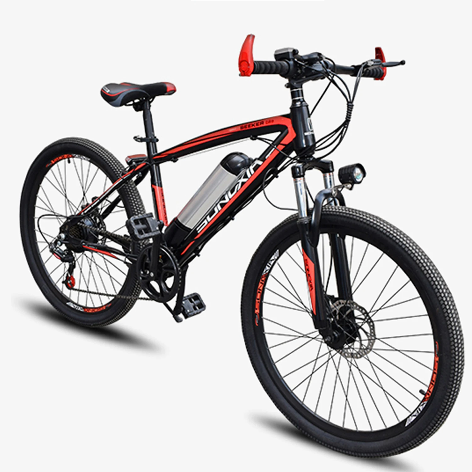 

26 Inch Electric Bicycle Electric Bike Max BlacK Green Red Cheap OEM Motor Frame Mountain Power bicycle