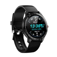 

Diliberto L9 Full Round Smart Watch Men ECG Fitness Tracker Smart Watch IP68 Sport Watch Bluetooth Music Message Push