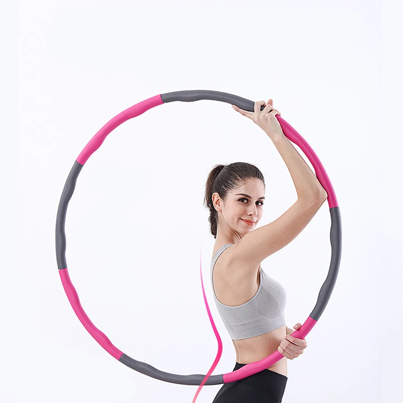 

Removable Hula ring Hoop For Weight Loss, Building Strength and Stamina, Pink+gray,green+gray,blue+gray,yellow+gray
