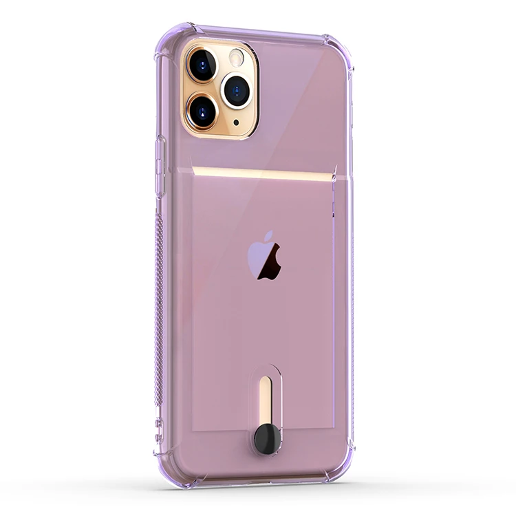 2020 New Arrivals For Samsung Galaxy S10 Soft TPU Transparent Phone Cases With Card Holders