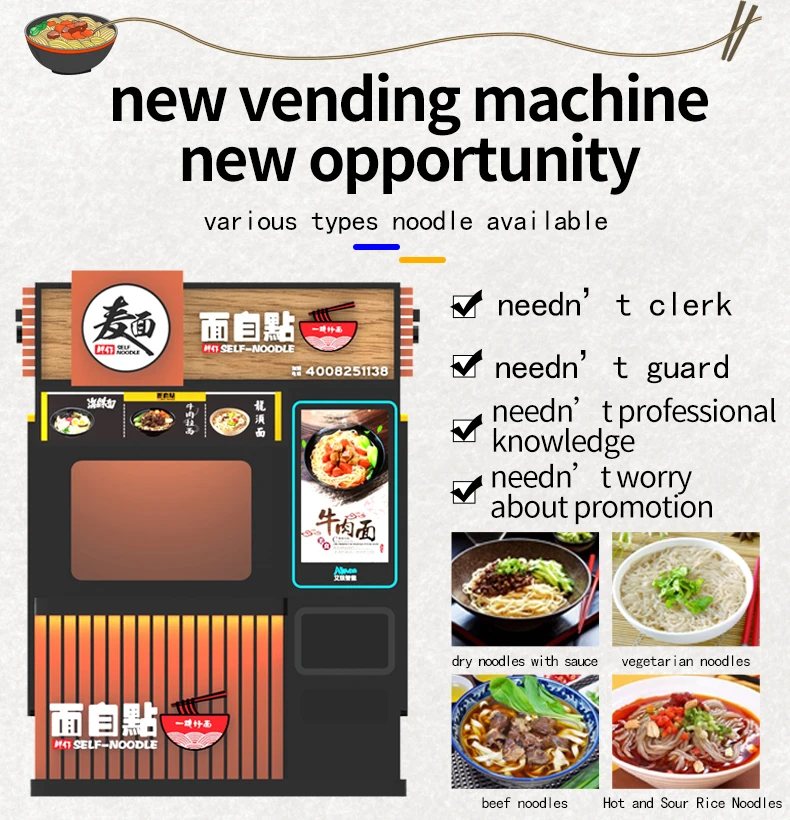 Ramen Vending Machine Instant Noodle Vending Machine For Sale Japanese