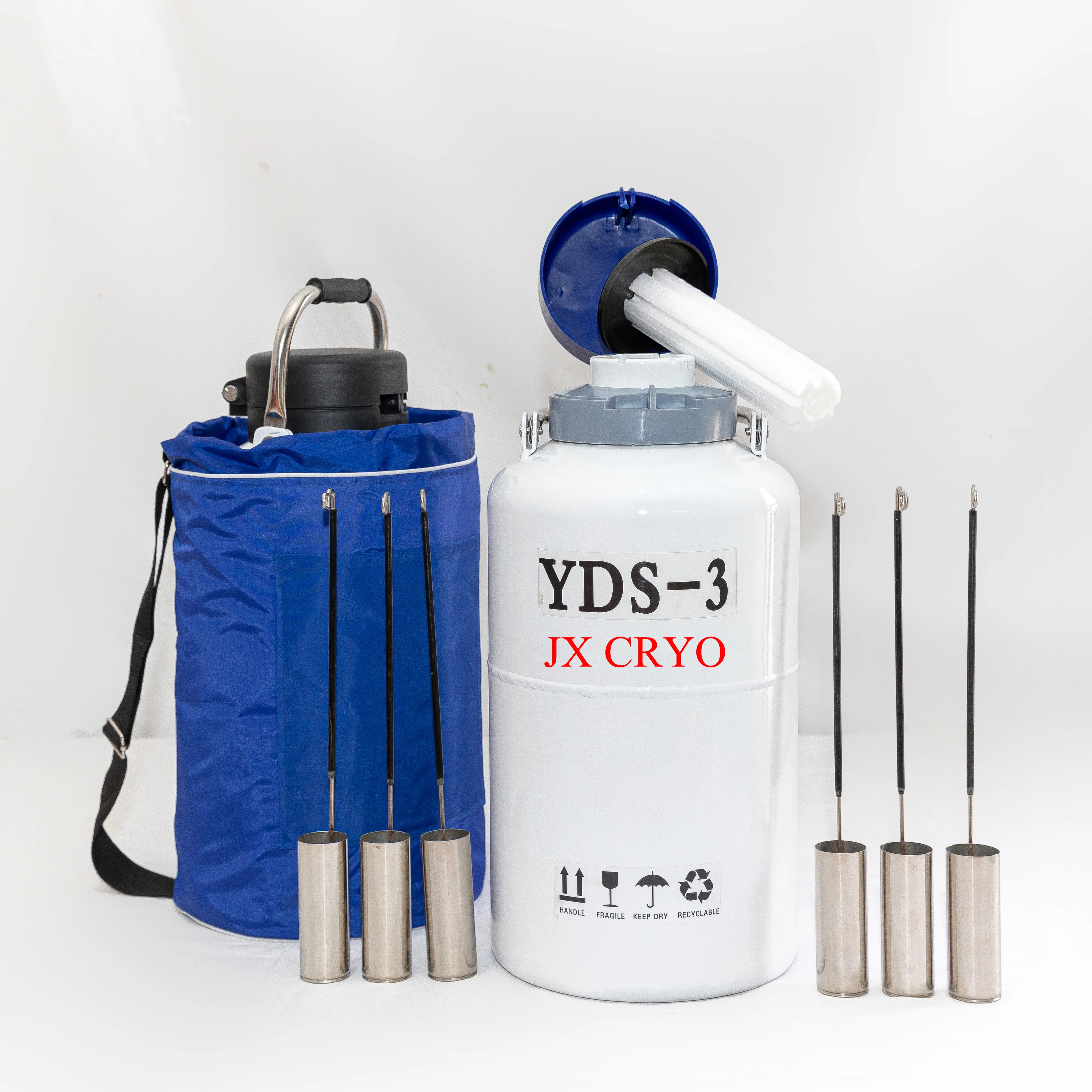 YDS-3 artificial insemination liquid nitrogen container veterinary cryogenic equipment