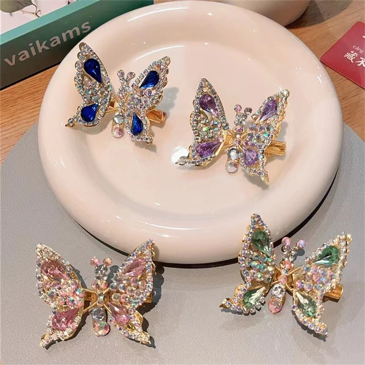 

2023 New Magic Girl Moving Butterfly Barrettes are Beautiful Hair Accessories Gifts for Little Girls