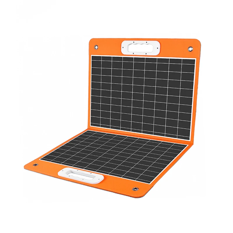 

Waterproof Portable Solar Panel Foldable Mobile Charging Power Bank Charger 60W Sunpower Solar Panel