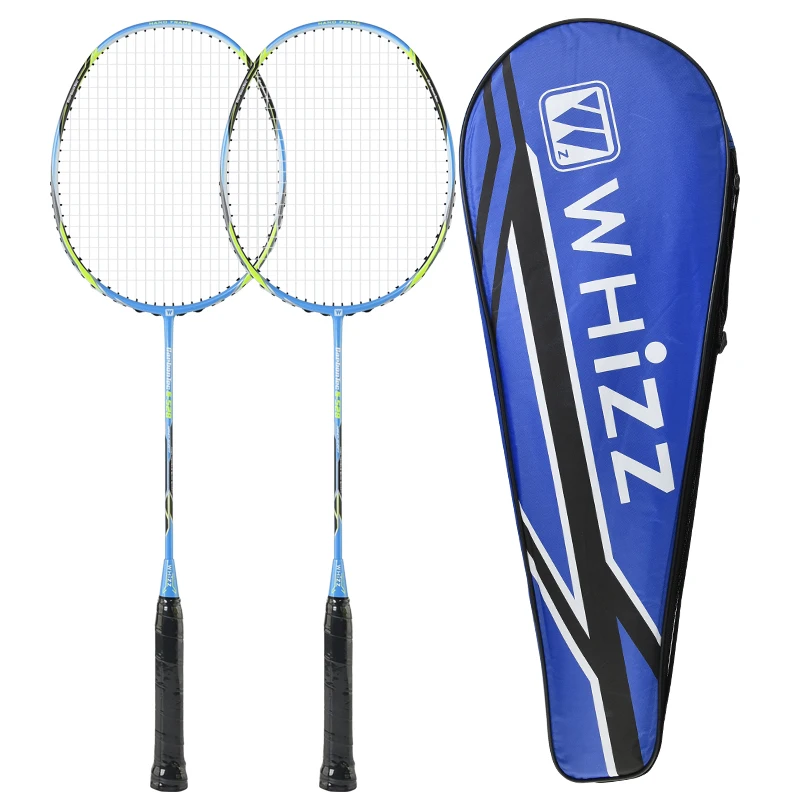 

Whizz new design hight quality carbon fiber badminton racket durable badminton rackets, Black,red,blue,pink