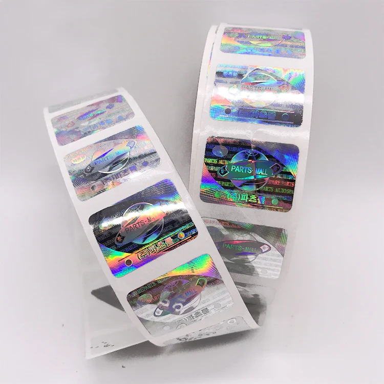 
China manufacturer waterproof hologram label round sticker logo stickers custom 