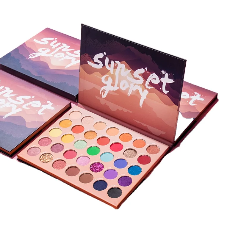 

2021New Color eyeshadow palette private label multicolor Matte Makeup Cosmetic Eye Shadow 35 colors custom Eye shadow