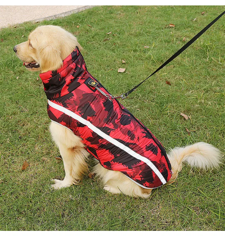 

Wholesale New Autumn And Winter New Pet Thick Warm Clothing Pet Dog Cotton Clothing Assault Clothing, Picture showed