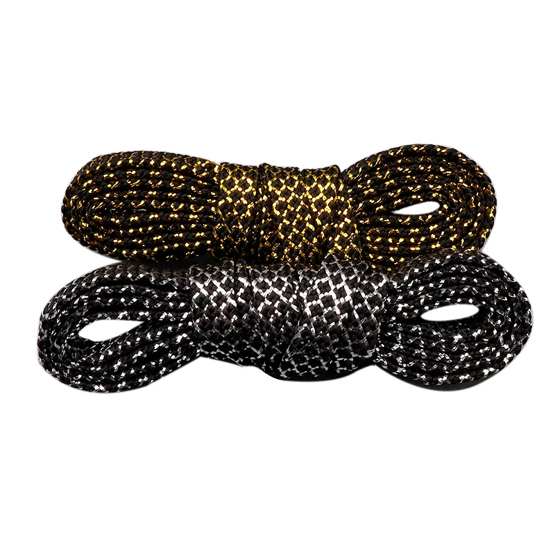 

Weiou Factory Direct Shoelaces For Men Custom Order Supported Shoe Laces Metallic Boot Laces, Customized