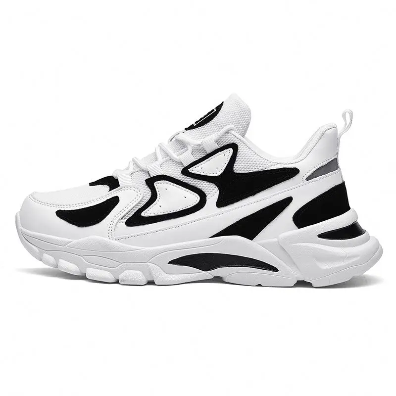 

New design breathable mesh light popular fashion sneakers men's sports shoes, Optional