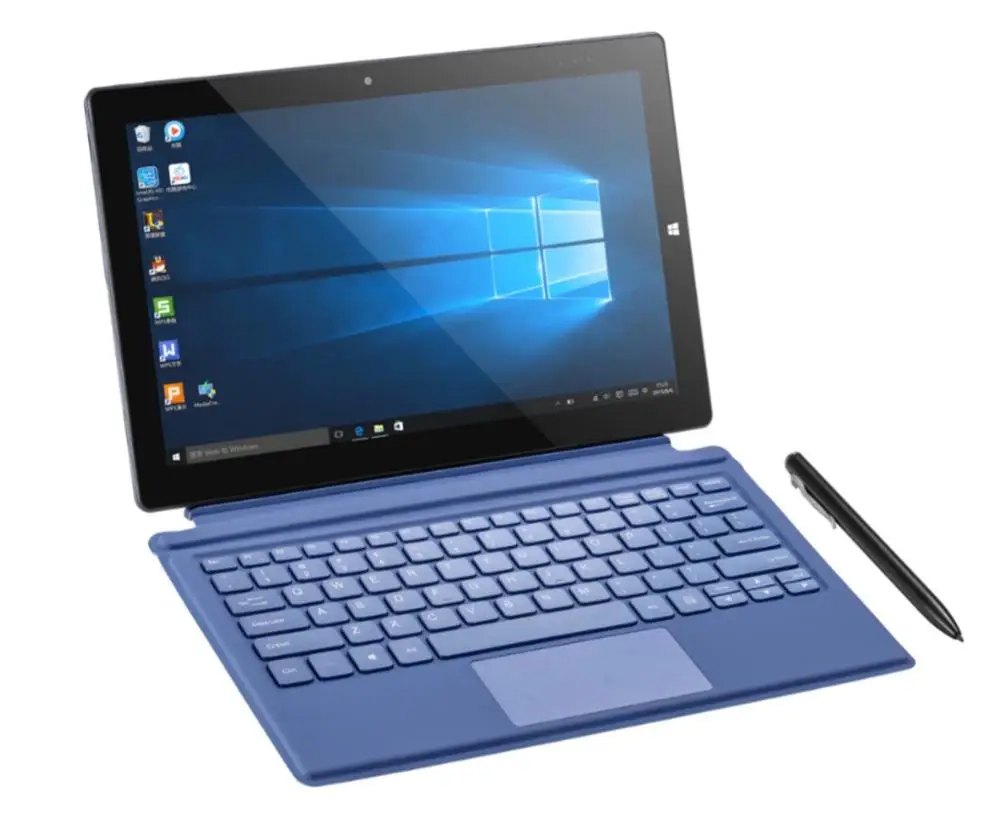 

10.1" 2 in 1Win10 N4120 Quad-core 6G+64GB Two-in-one Win10 Laptop with folding stand function Magnetic suction keyboard + a