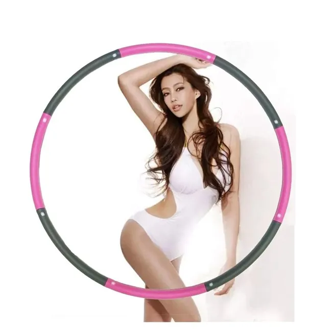 

Adult Hoola Hoop, Professional Soft Fitness Hoola Hoop Weighted Hola Hoop for Exercise