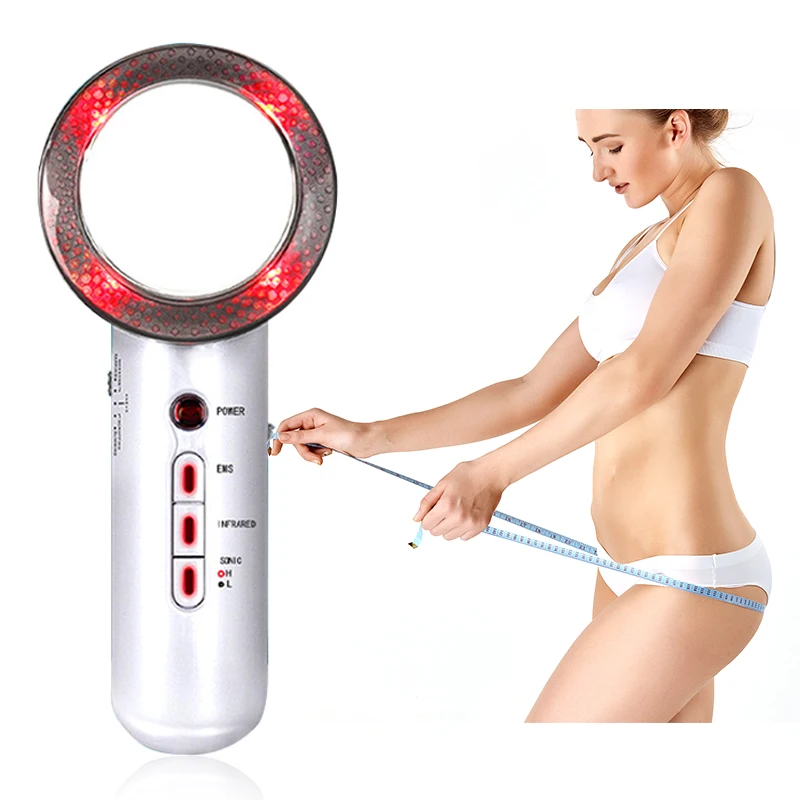 

3 In 1 Ems Far Infrared Body Slimming Device Face And Body Sonic Ionic Massager Fat Burning Machine