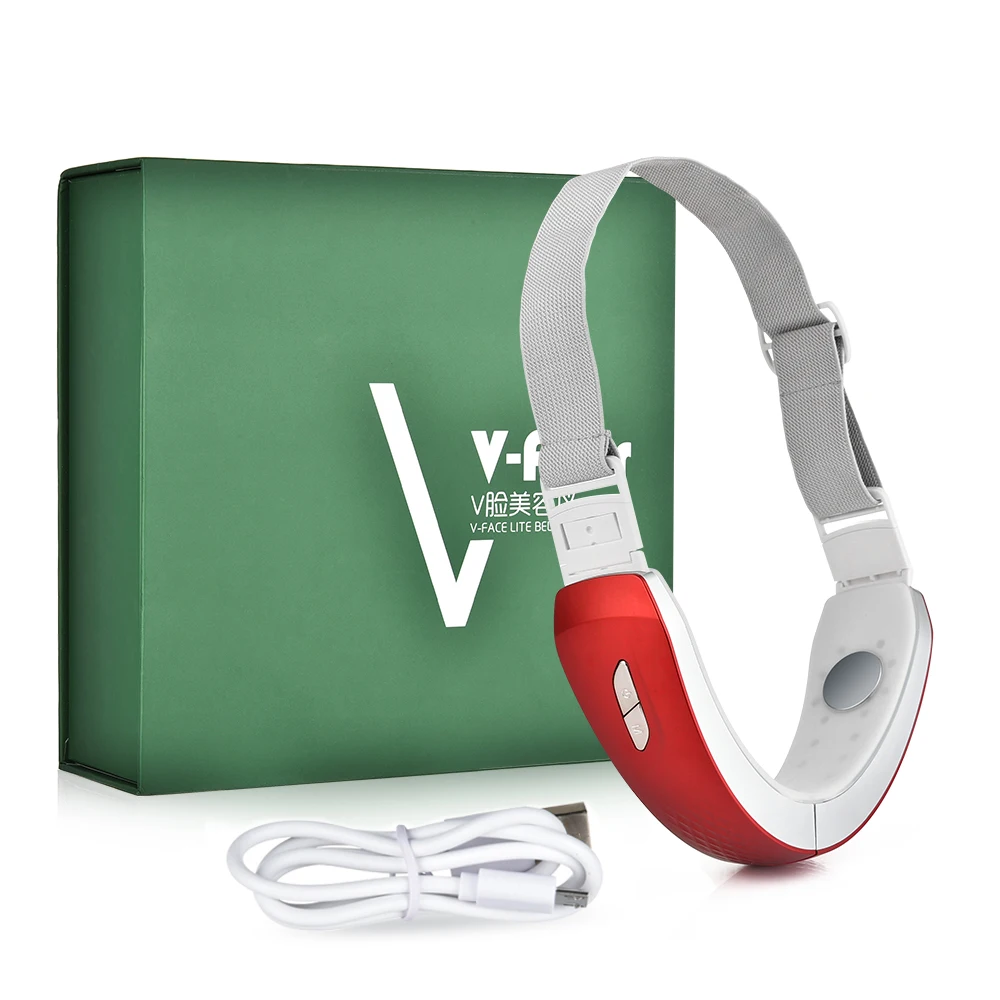 

Microcurrent V Shape Face Lift Home Infrared Color Light Ems Facial Lifting Device