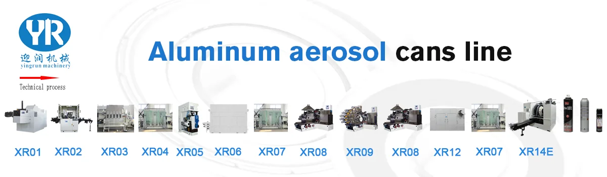 
Aluminum Aerosol Deodorant Cans Making Machine Line Manufacturer with High Quality 