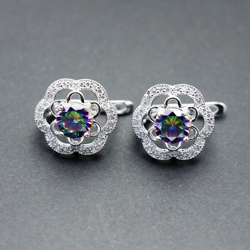 

Earrings for Women 2021 Fashionable Earrings Set Women Jewelry Cubic Zirconia Jewelry Earring, Picture shows