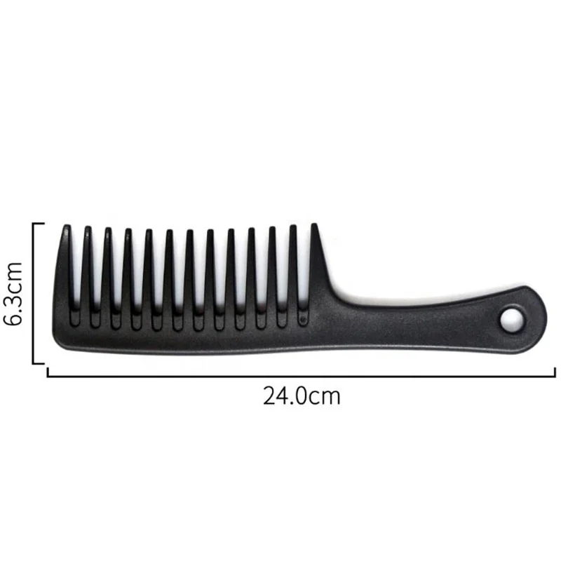 Private Label Detangling Antistatic Large Wide Tooth Comb,Custom Shower ...