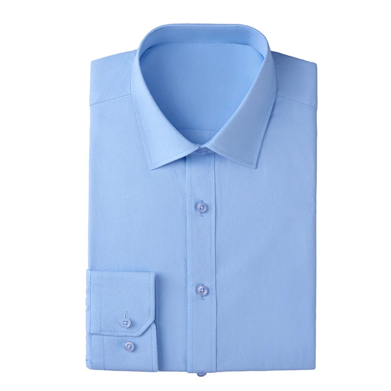 

S127 New business high quality suit casual long-sleeved solid color professional men's plus size t-shirts, Customized colors