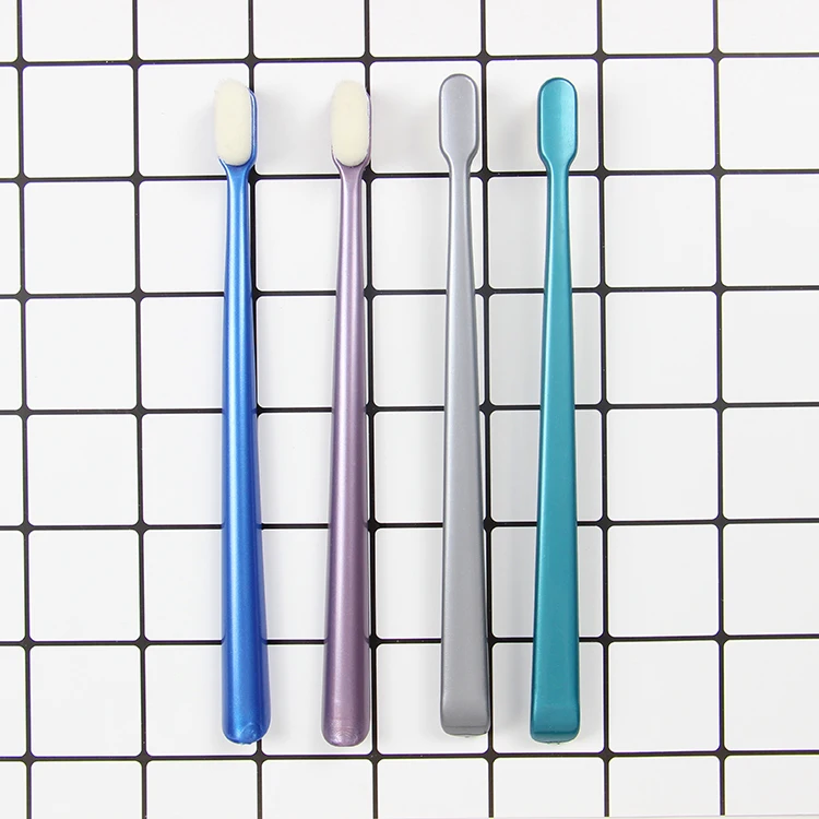 

2020 eco friendly 10000+ Bristle Pregnant Women toothbrush super soft dense bristle toothbrush, Green, gray, blue, purple