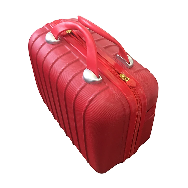 New Arrival Hot Sale ABS Hard Shell Portable Beauty Case Women Cosmetic Travel Makeup Suitcase