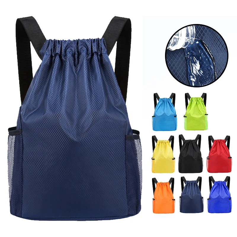 

Wholesale Drawstring Casual Custom Logo Drawstring Company Gift Bag Sports Backpack
