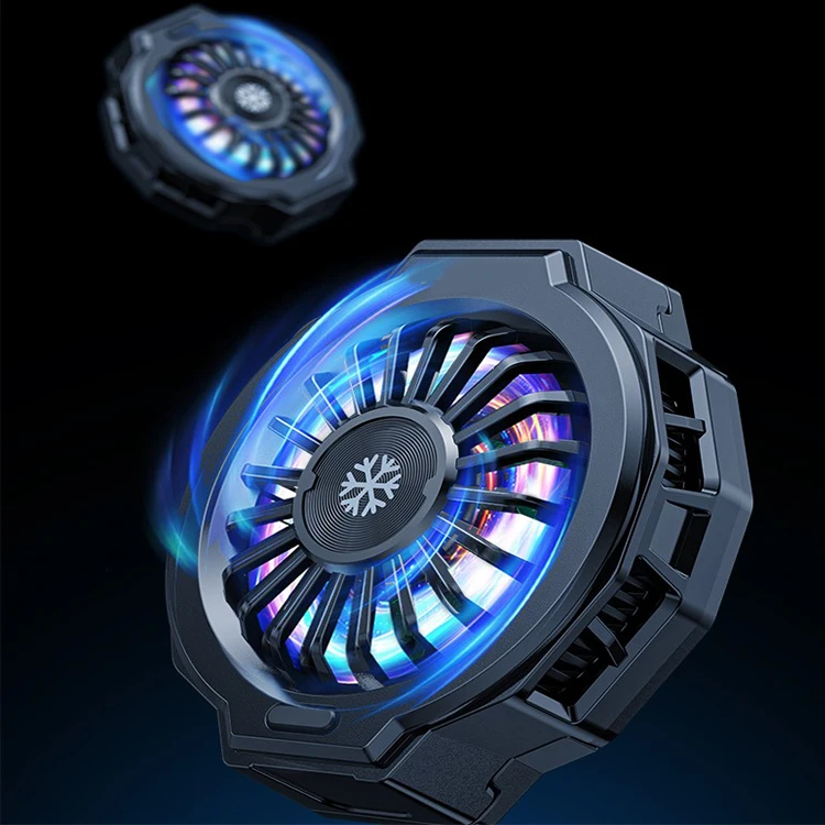 

2021 Trending Product Wireless Charge Magnetic Mobile Phone Cooler Air Fan Mobile Cooling Pad For L1R1/L2R2/PUBG