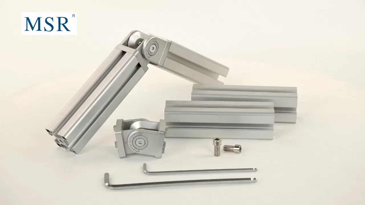 Die Cast Aluminum 40a Adjustable Pivot Joint Fasteners Pivot Connection