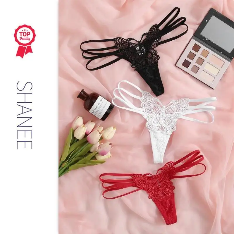 

SHANEE Butterfly Crochet Thong Set For Women PT2102085-PTT-PTC-QS