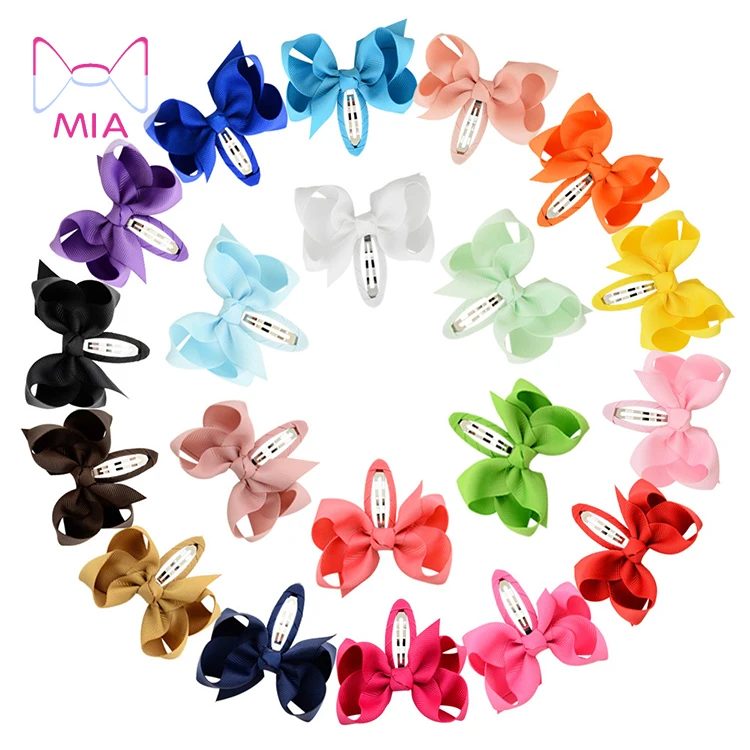 

Free Shipping Girl Hair Ribbon Bows Clips For Kids Children Hairpins Barrette Baby BB Hairclip Cute Hair Accessories 814, Picture shows