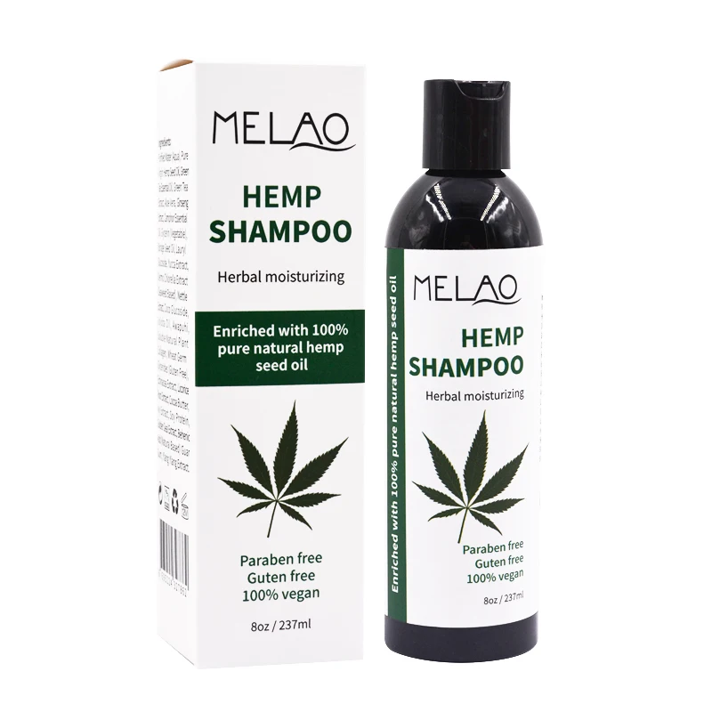 

Melao organic Anti itching hydrating hair Hemp cbd oil Shampoo and conditioner for Smoothing the Hair