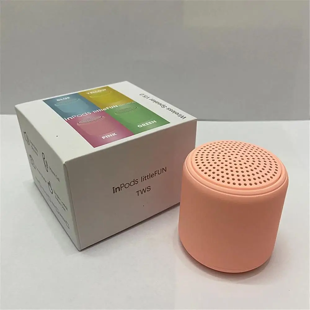 

Ready to ship 16 Colors Wireless Speaker Mini Macaron Inpods Portable Speaker Littlefun