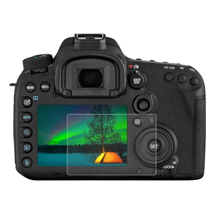 

Stock Shipping PULUZ 2.5D 9H Tempered Glass Film for Canon 7D